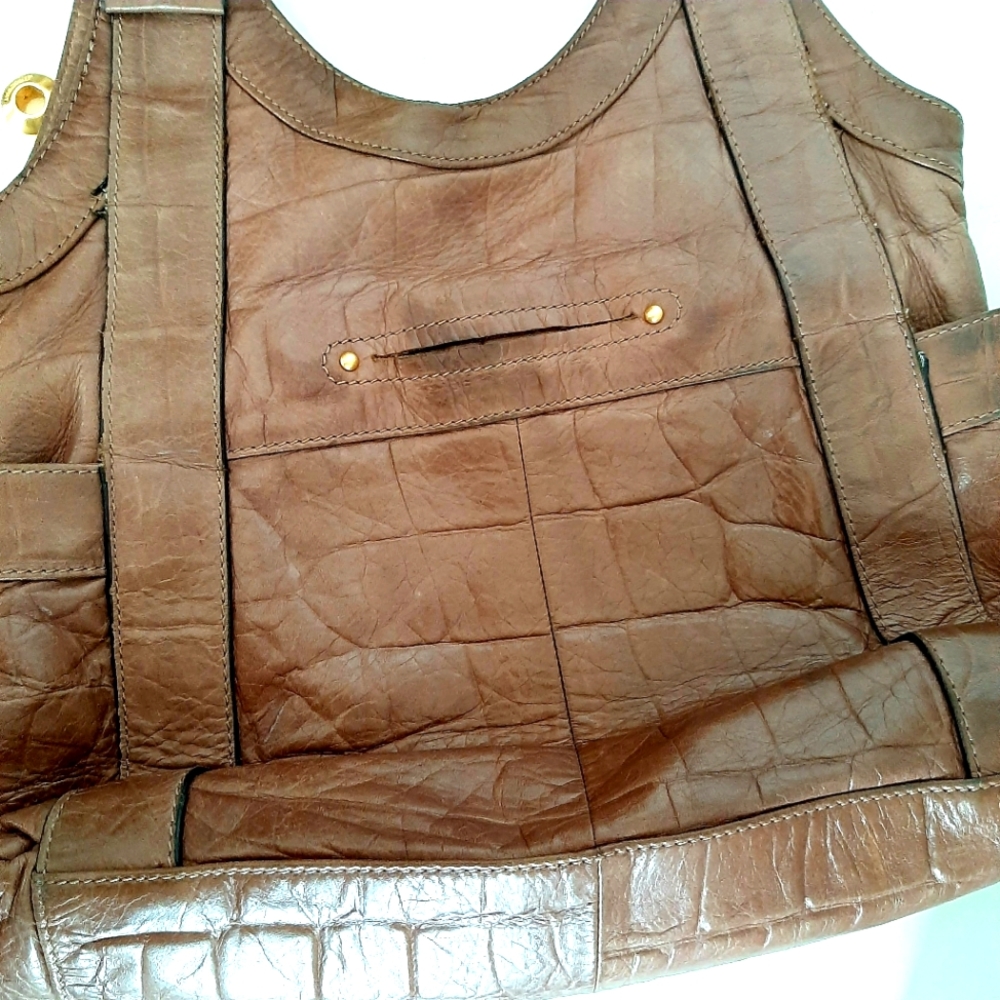 Vintage Authentic Makowsky Genuine Leather Bag - Picture 15 of 16